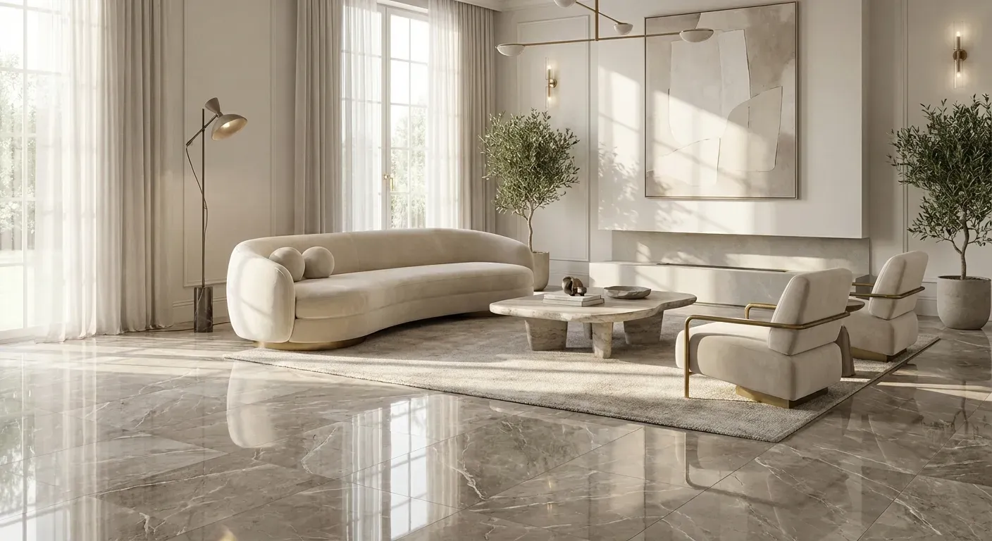 porcelanato para sala - resultado final