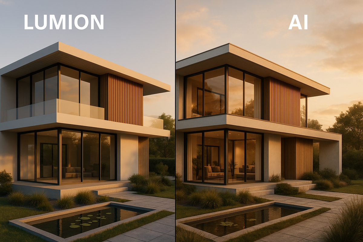 Lumion SketchUp 2026: Guia Completo vs Render com IA