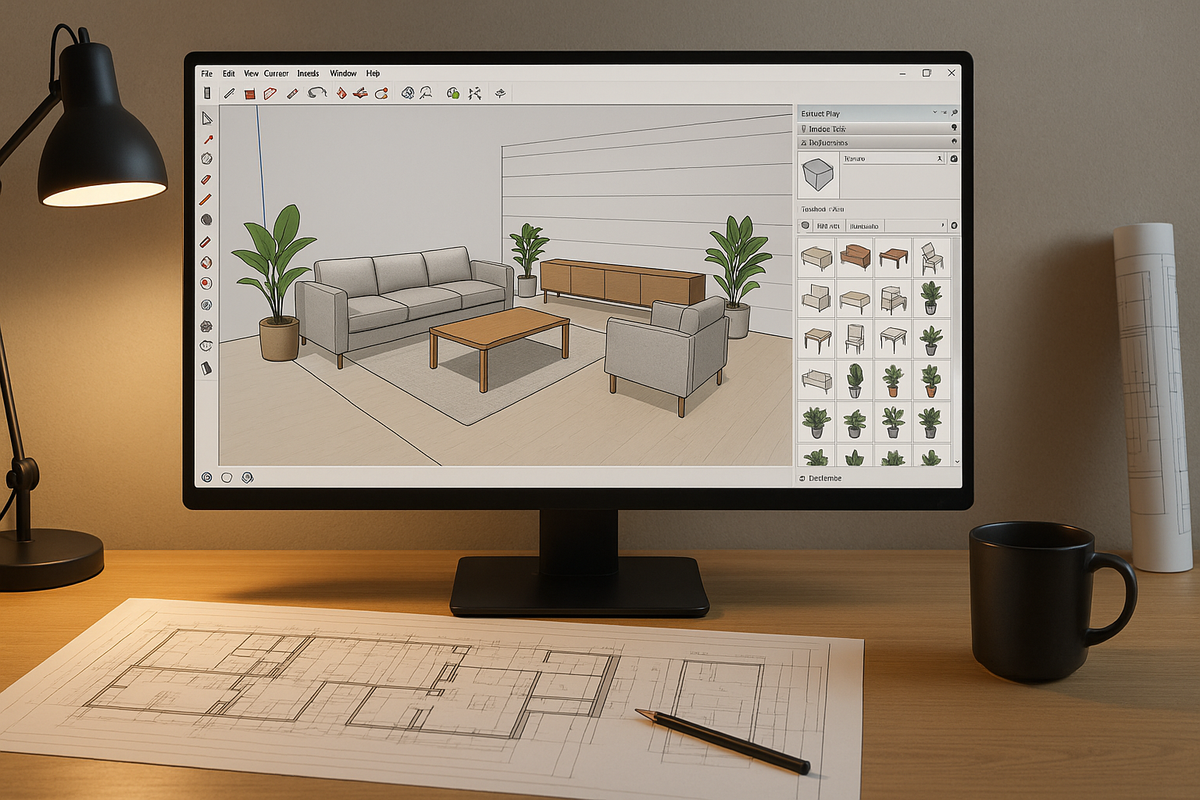 Como Inserir Blocos no SketchUp: Tutorial Completo 2026
