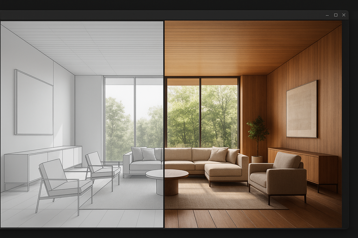 Como Renderizar no SketchUp com IA em 2026: Guia Completo