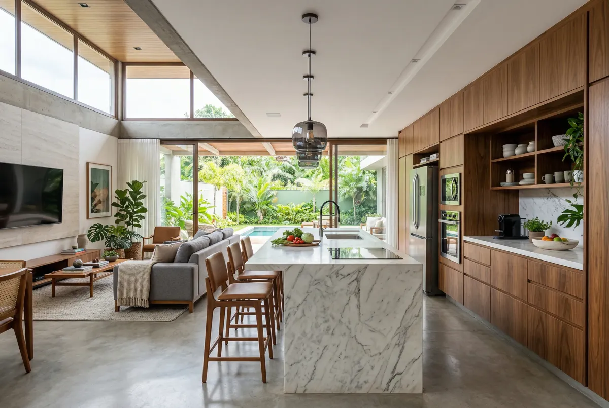 Cozinha Americana 2026: Tendências e Projetos Inspiradores