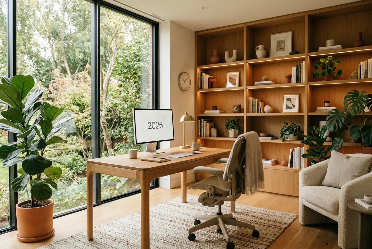 Home Office 2026: Tendências de Design para Escritórios em Casa