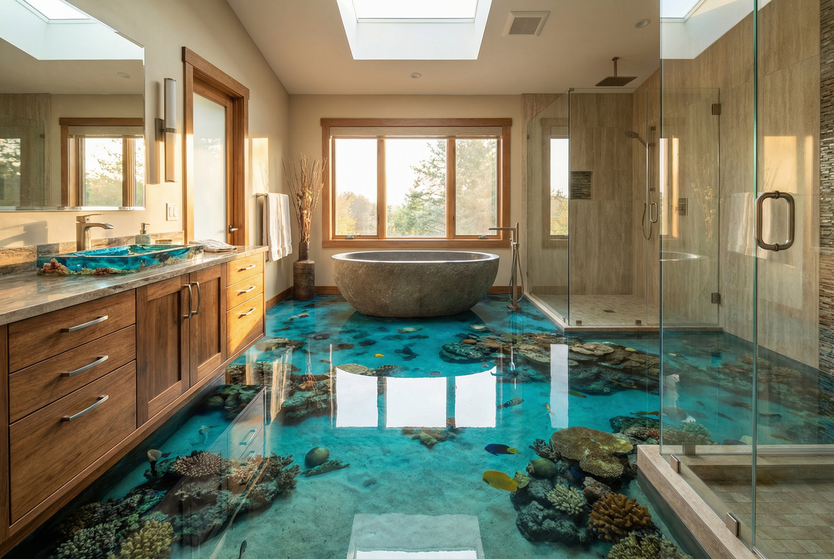 Piso Epóxi 3D: Guia de Escolha e Aplicação 2026