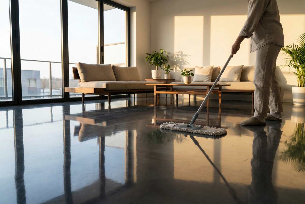 Como Limpar Piso Epóxi?