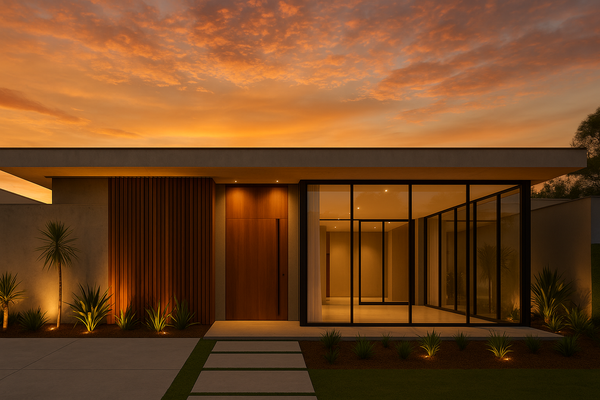 Fachada Moderna Casa Térrea: 15 Projetos Inspiradores para 2026