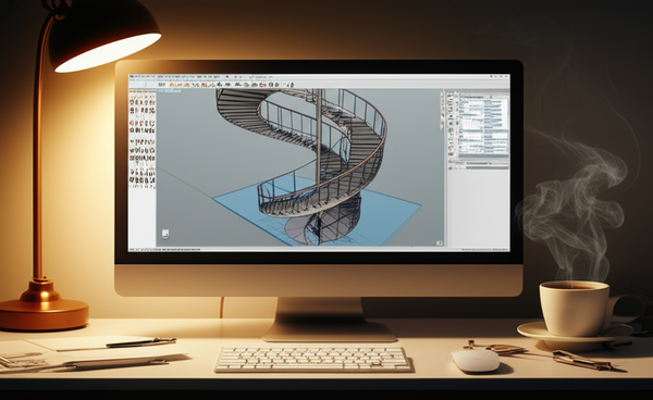 Como Modelar Escada no SketchUp 2026: Tutorial Completo