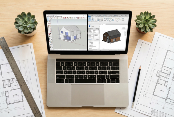 SketchUp vs Revit 2026: Comparativo Definitivo para Arquitetos